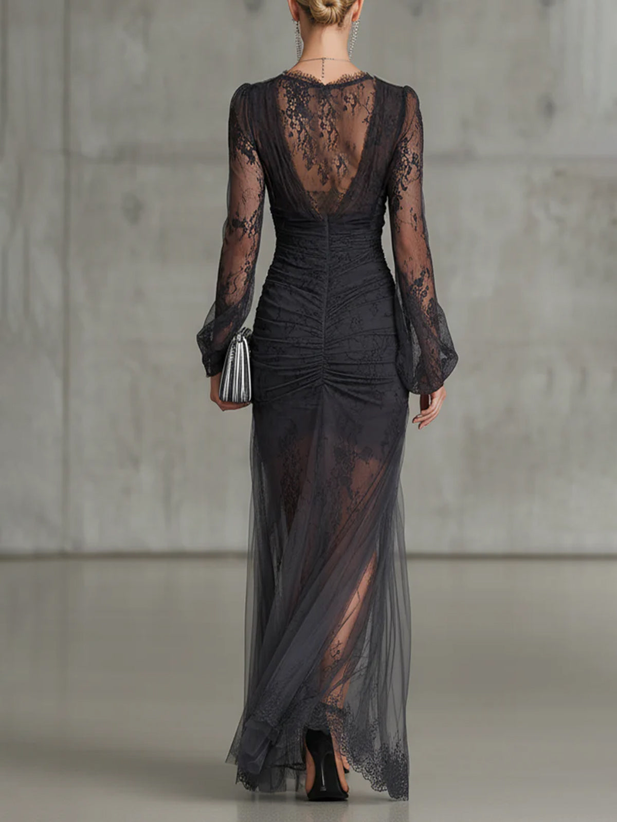 Quintina | Robe Longue avec Décolleté