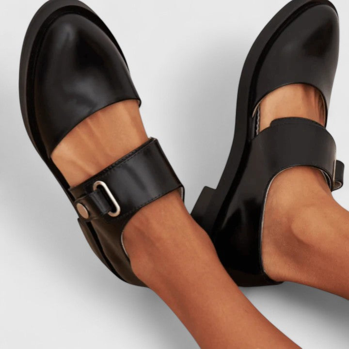 VALMORIE | Babies Larges à Boucle pour Femme Isabelle