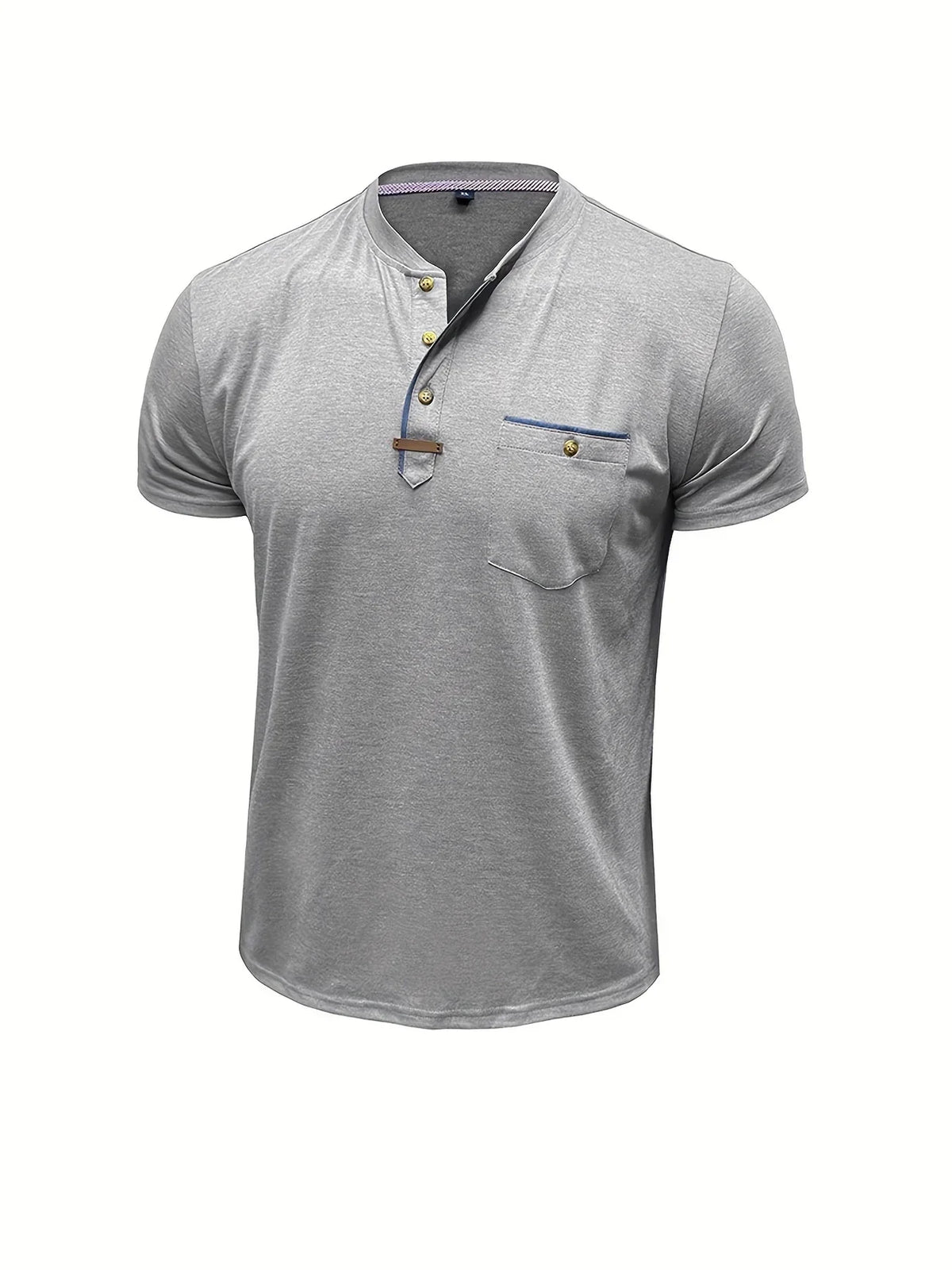 Cazel | T-shirt col rond élégant avec poche