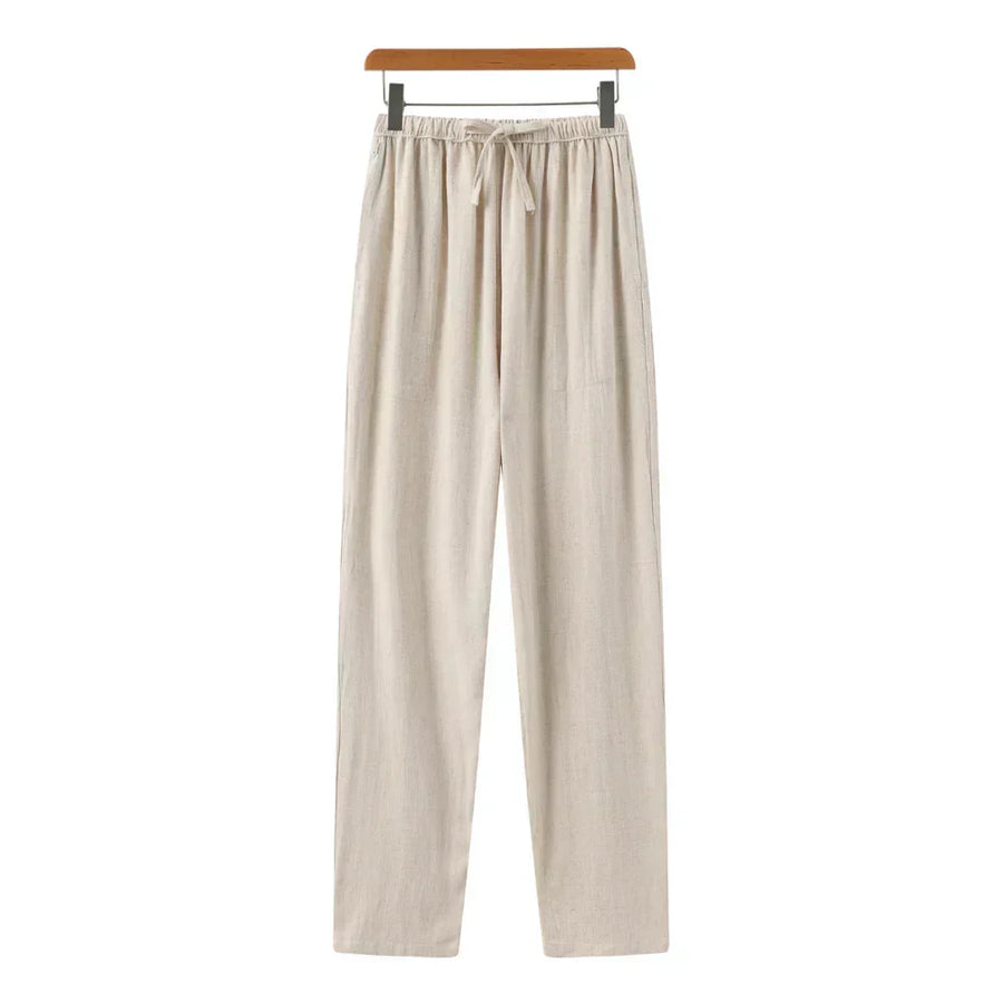 Cazel | Pantalon slim en lin