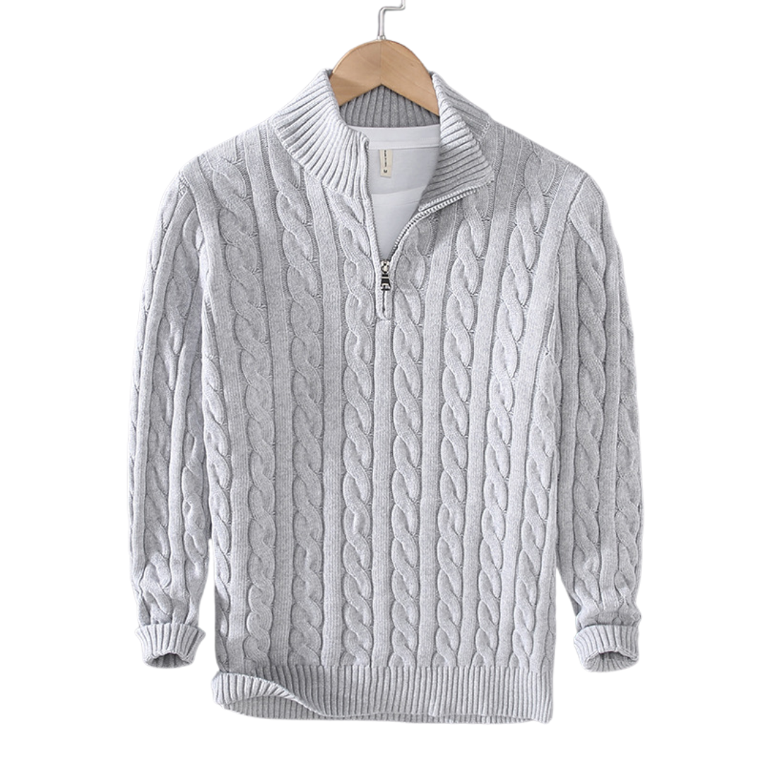 Cazel | Pull demi-zippé