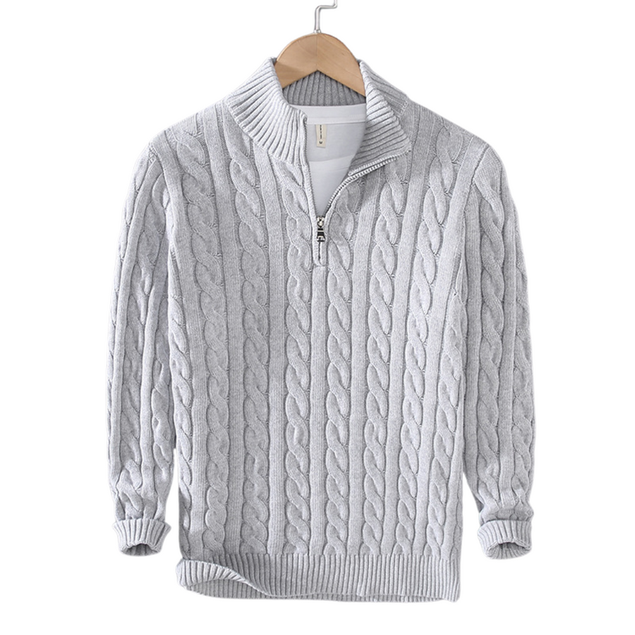 Cazel | Pull demi-zippé