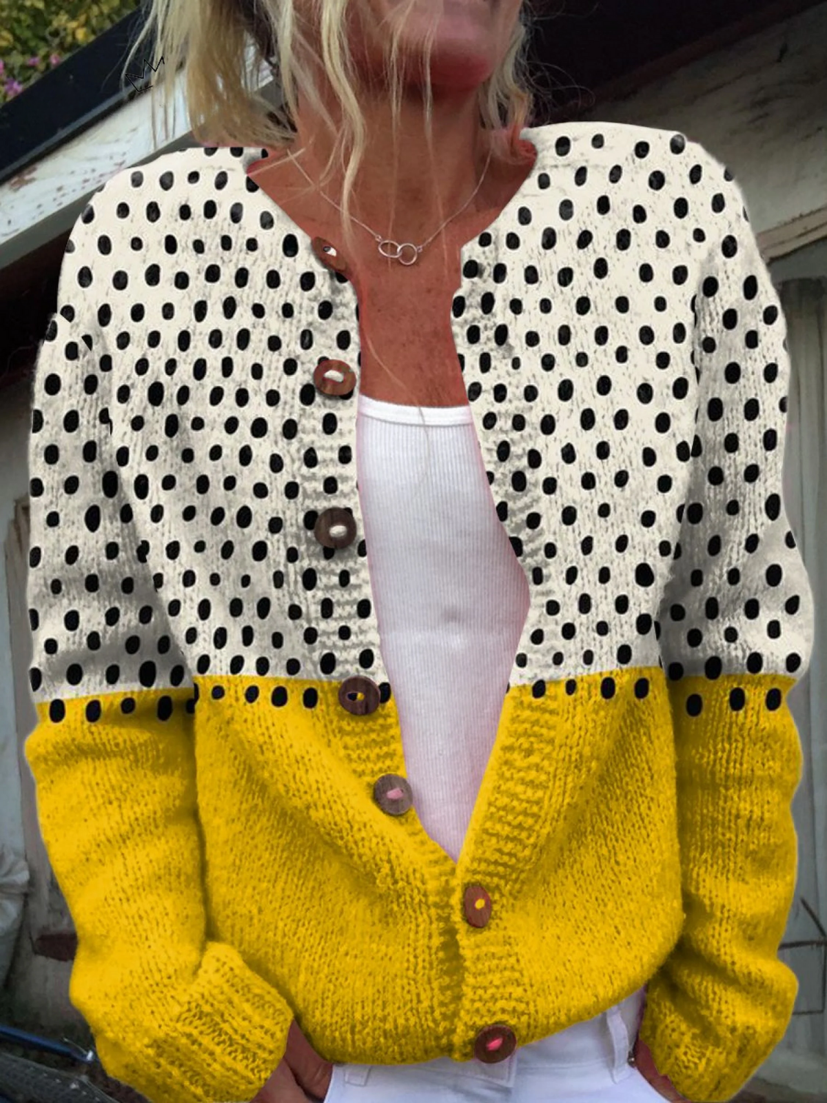 MAUDE™ - CARDIGAN D’AUTOMNE ÉLÉGANT À BOUTONS
