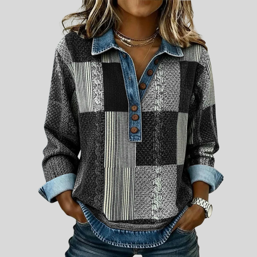 Meridell™ | Sweat-shirt à Imprimé Coloré