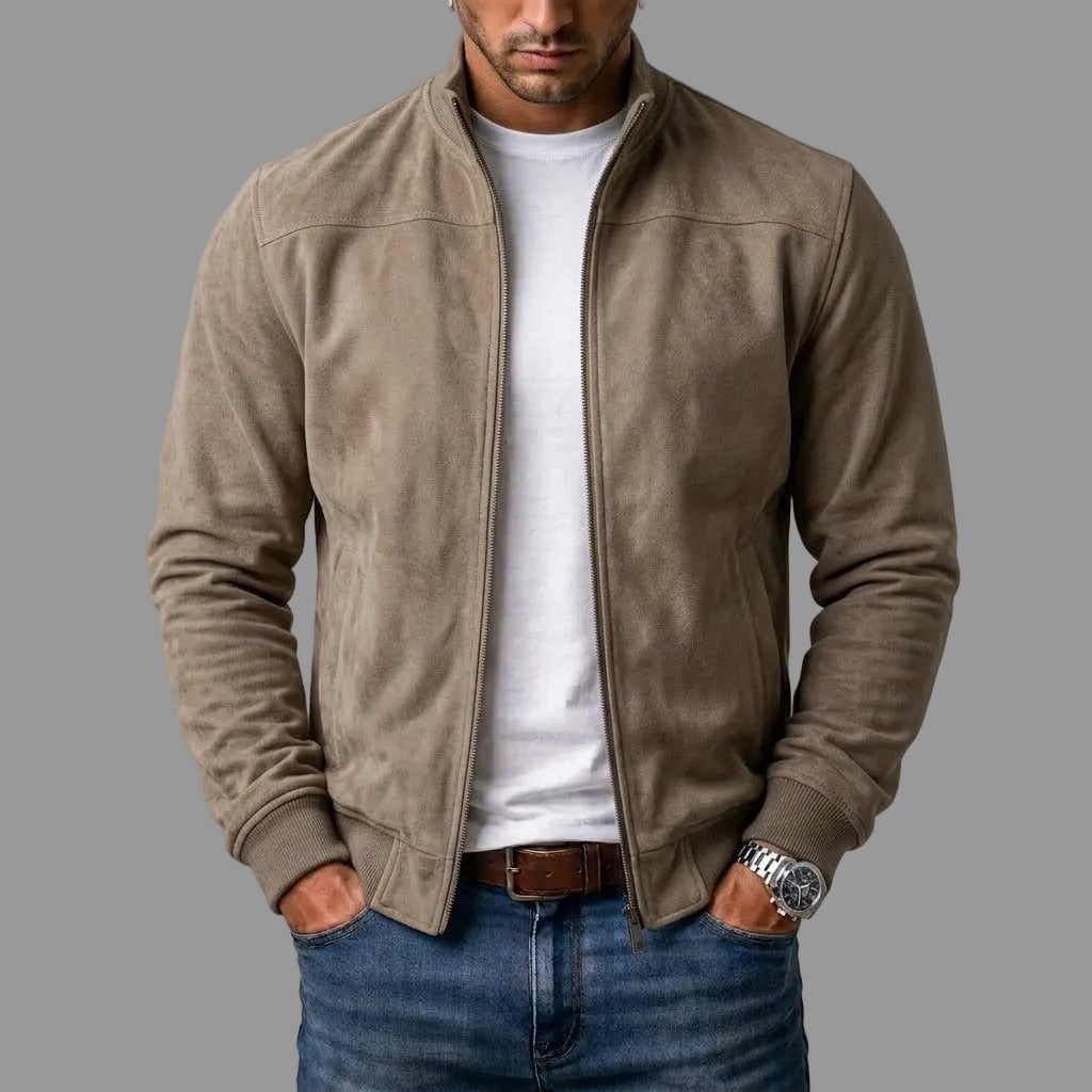 Marco | Veste bomber en daim