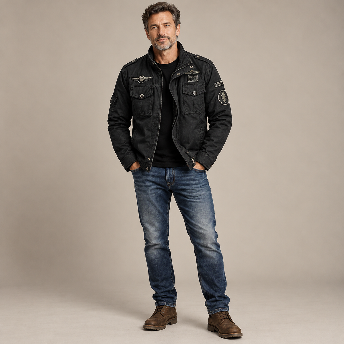 Bastien™ | Veste militaire structurée