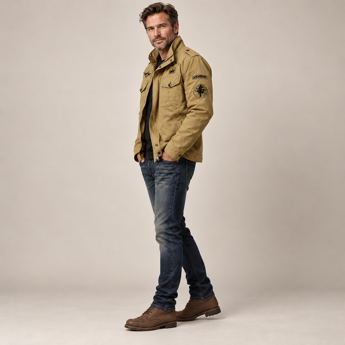 Bastien™ | Veste militaire structurée