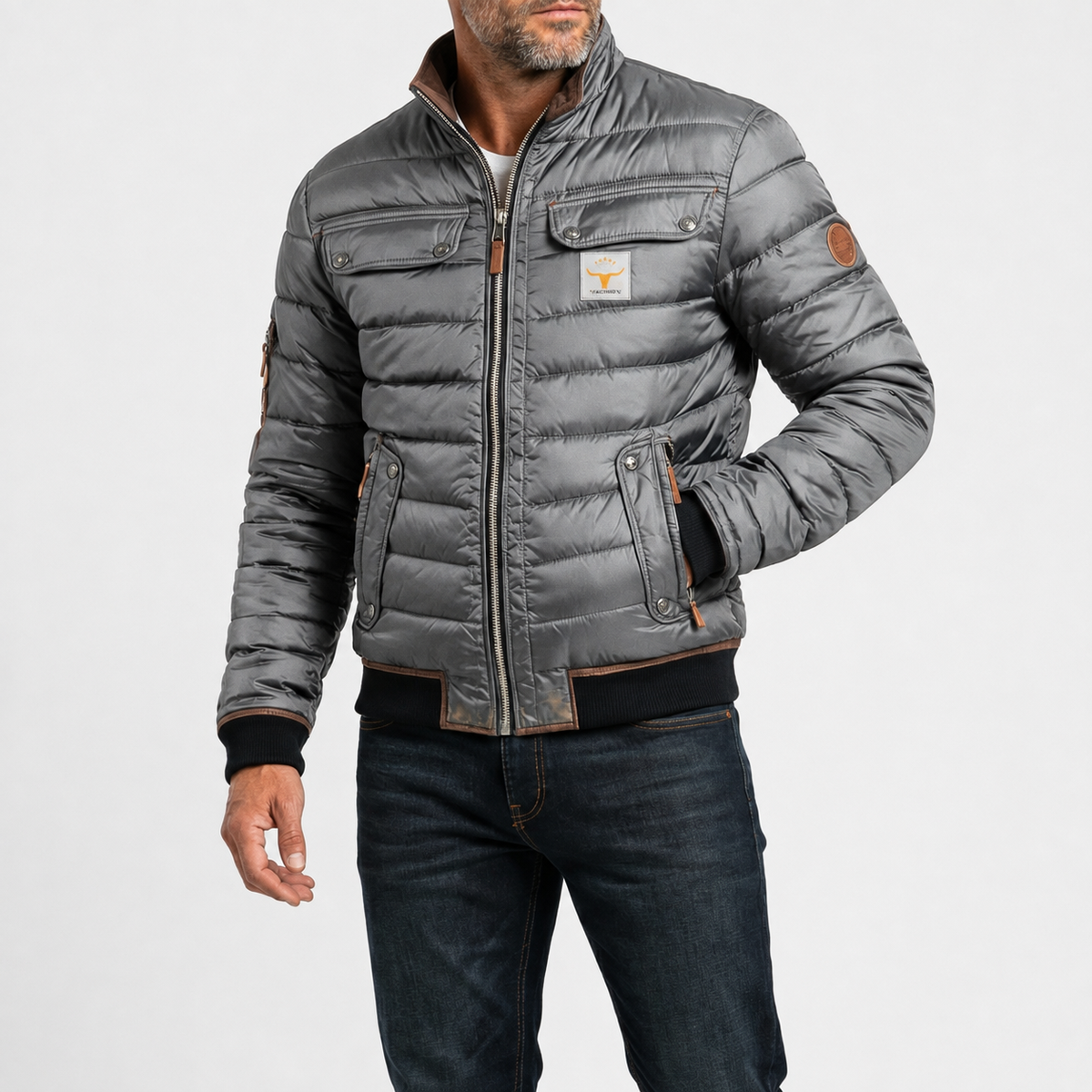 Valmorie | Veste rétro de mi-saison