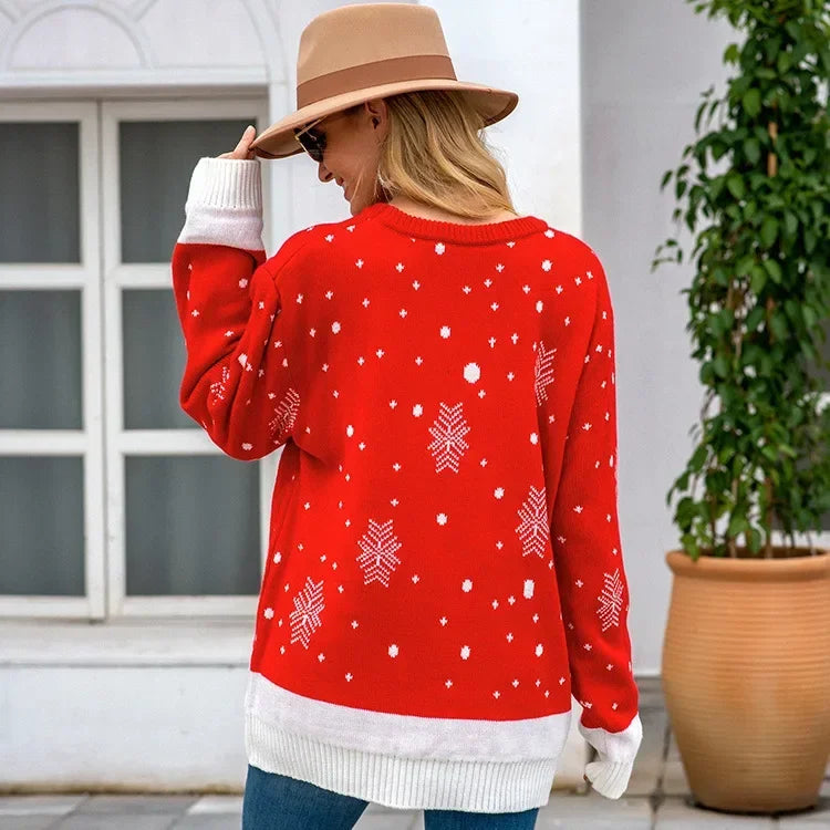 Kirsten | Pull de Noël douillet