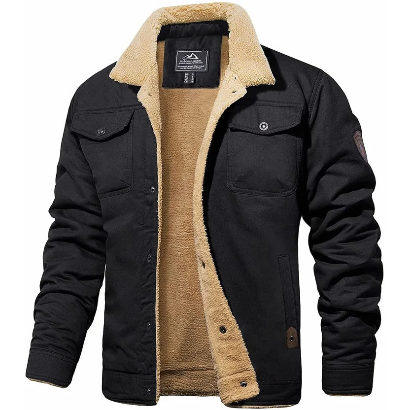 Stefano | Veste Bomber Chaude et Élégante