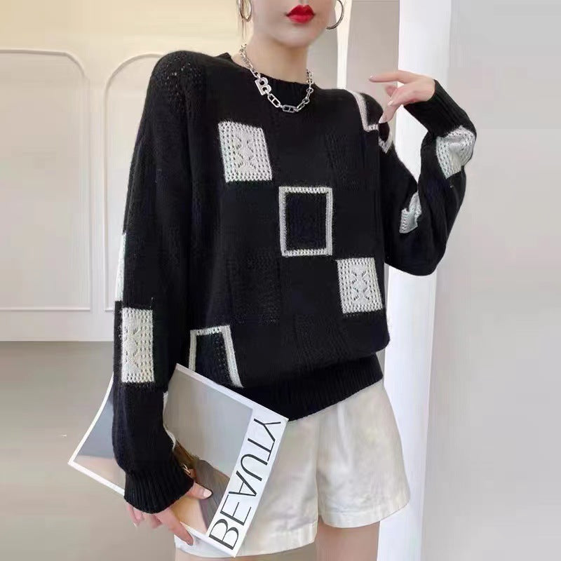 Freya | Pull douillet à motifs