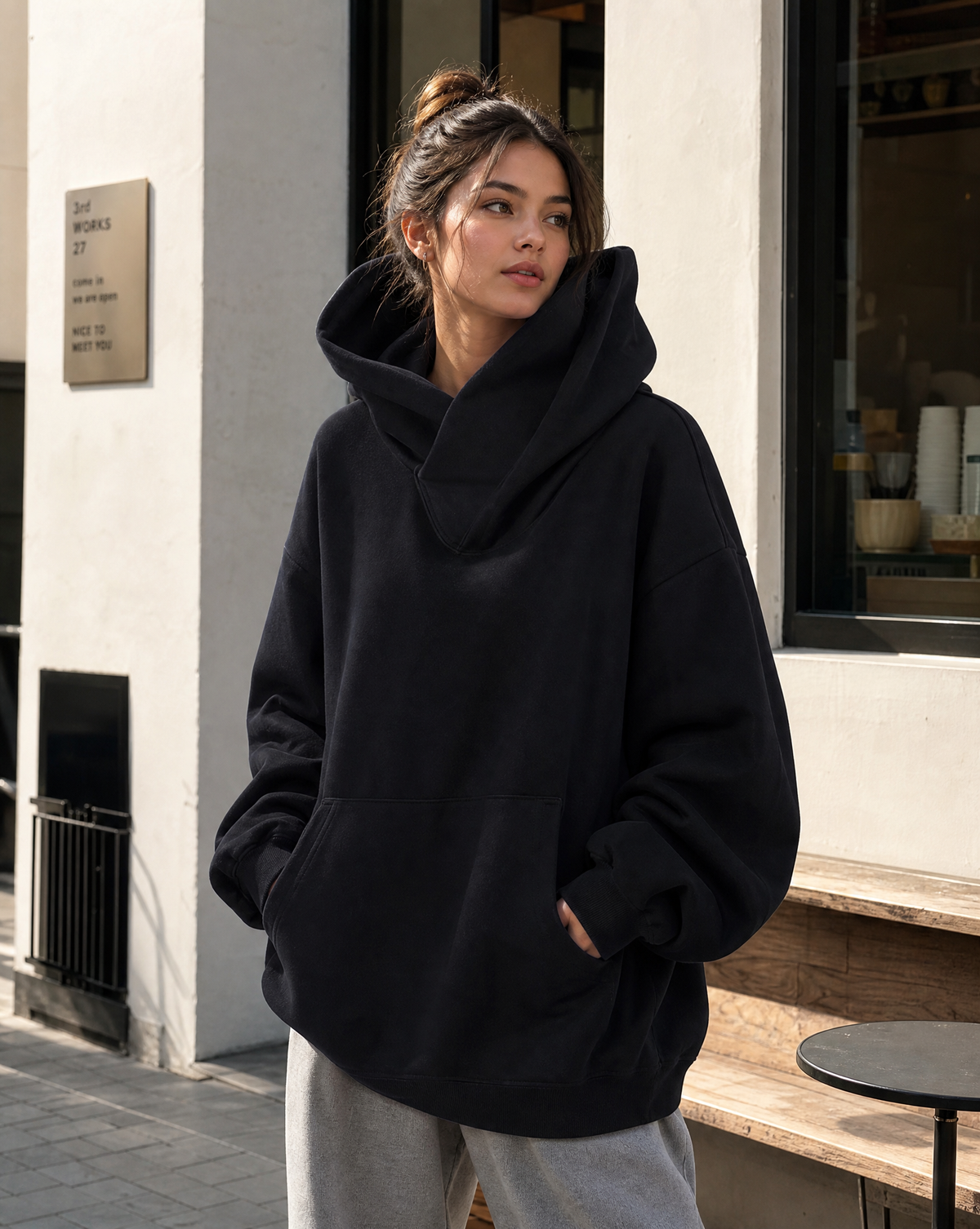 Fiona | Sweatshirt oversize à capuche