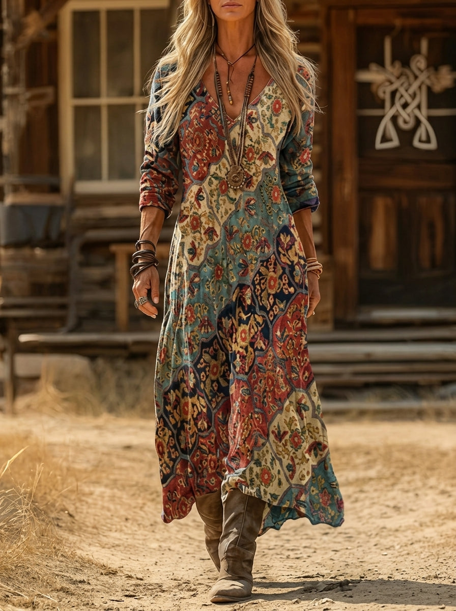 Lydia | Robe Féminine Flottante avec Coupe Délicate