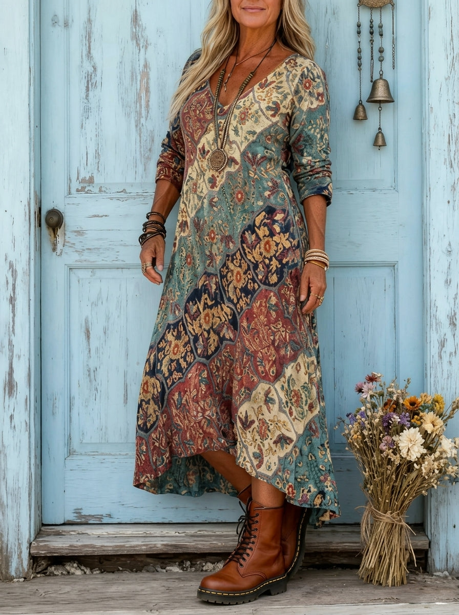 Lydia | Robe Féminine Flottante avec Coupe Délicate
