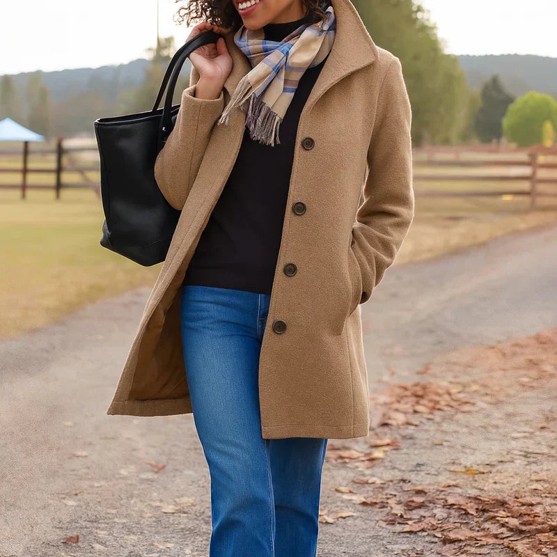 Valmorie| MANTEAU CHIC DE PRINTEMPS