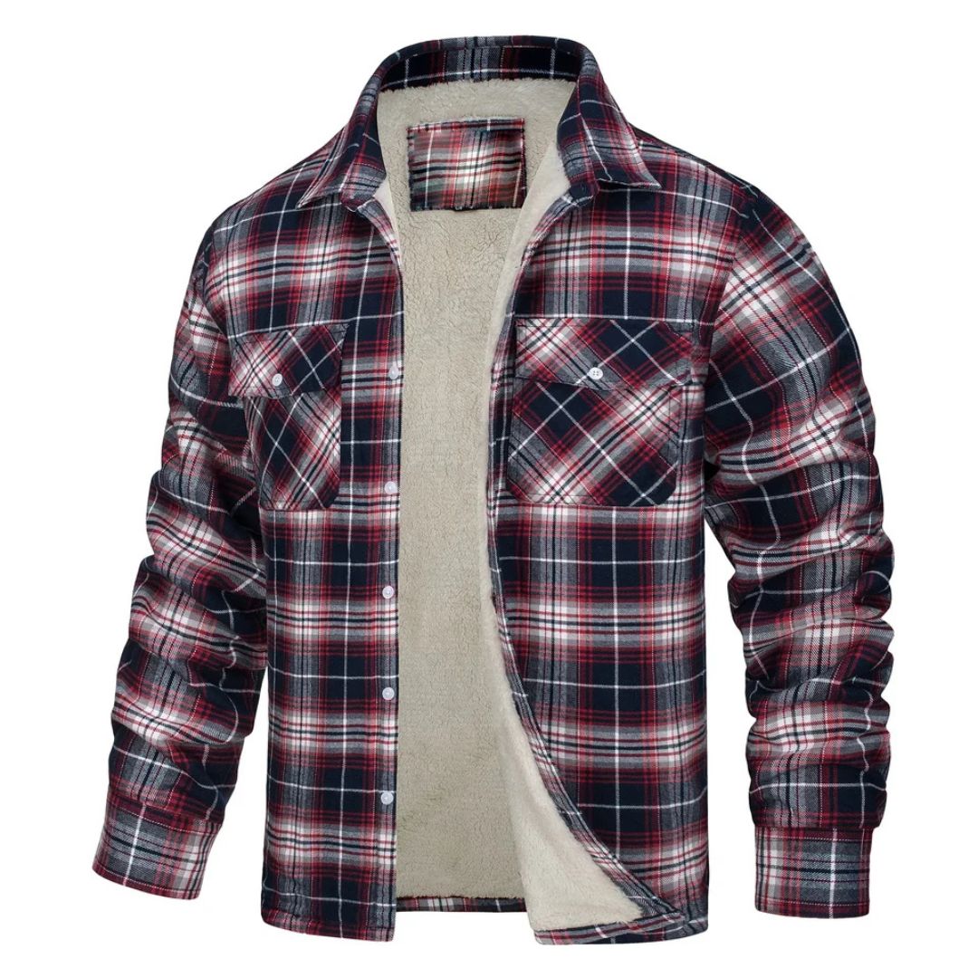 Alberto | Veste Chaude à Carreaux