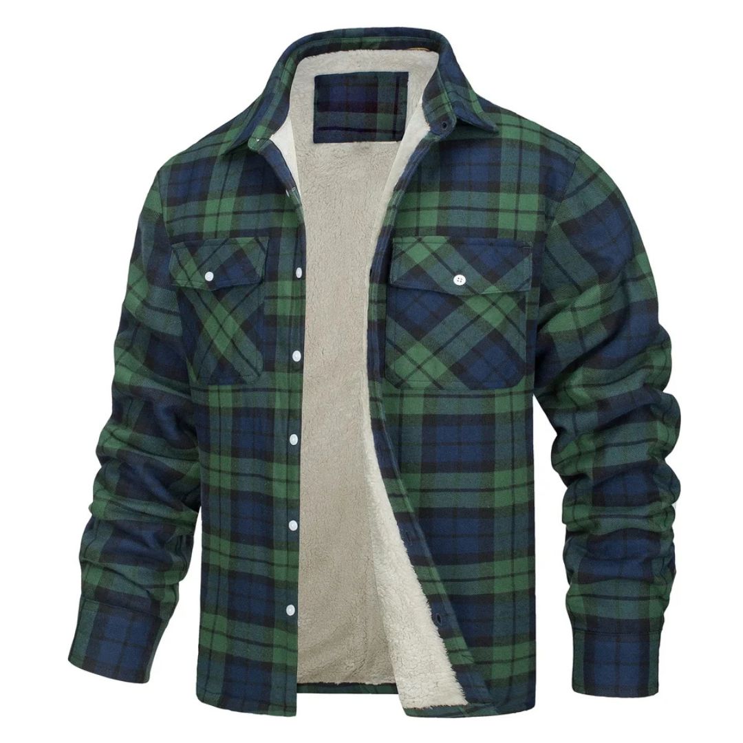 Alberto | Veste Chaude à Carreaux