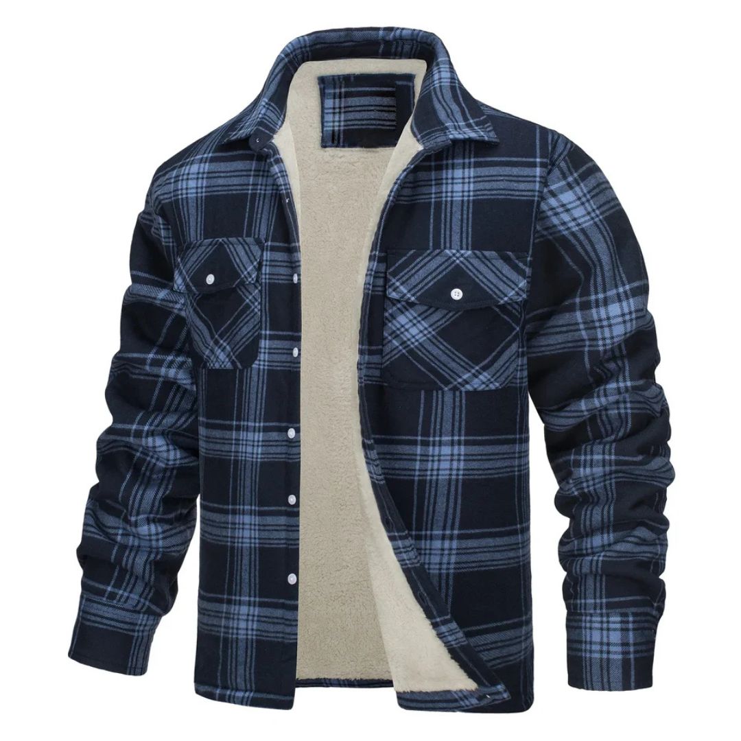 Alberto | Veste Chaude à Carreaux
