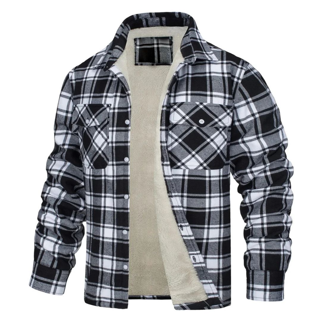 Alberto | Veste Chaude à Carreaux