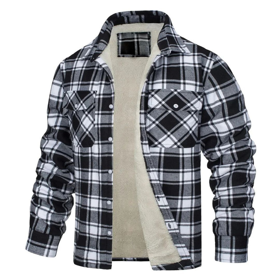Alberto | Veste Chaude à Carreaux