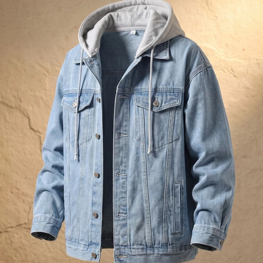 Massimo | Veste en Jean Urbaine avec Capuche