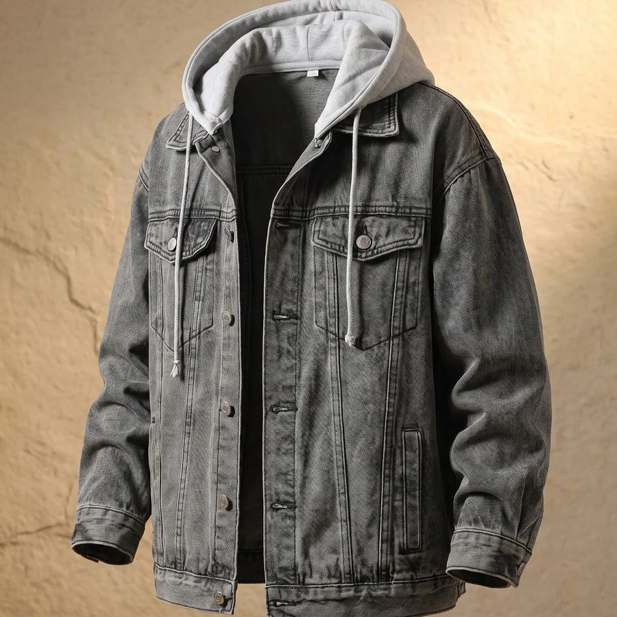 Massimo | Veste en Jean Urbaine avec Capuche