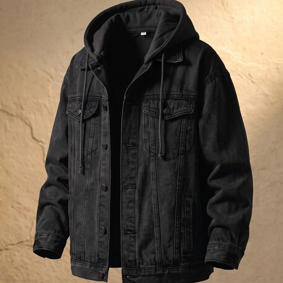 Massimo | Veste en Jean Urbaine avec Capuche