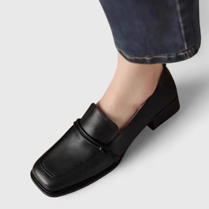 VALMORIE  | Mocassins Bout Carré pour Femme Michèle