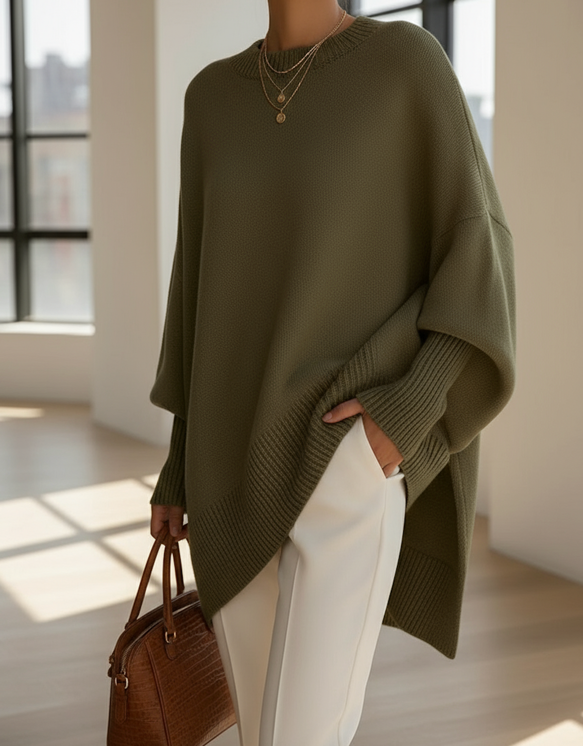Solène | Pull oversize doux