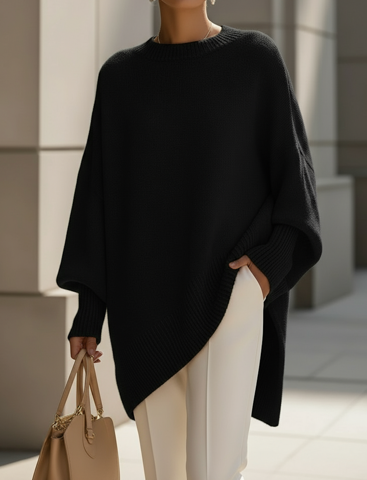 Solène | Pull oversize doux