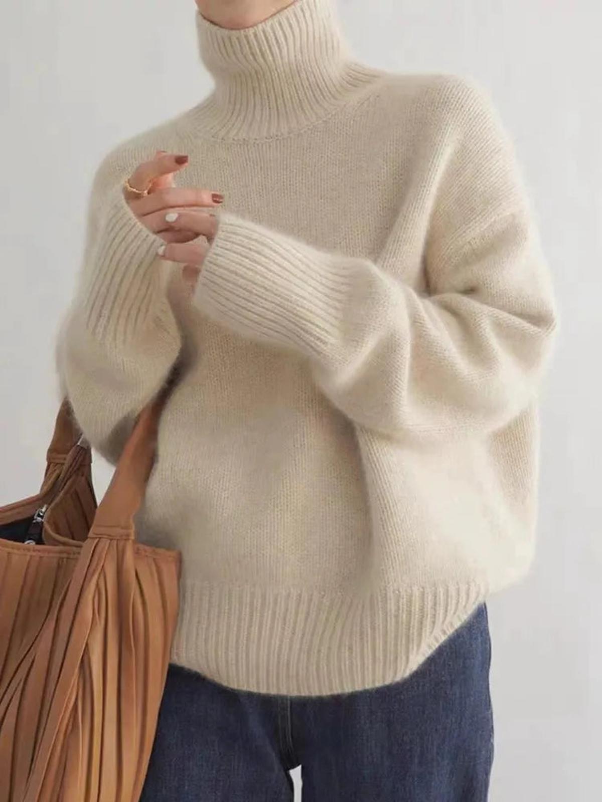 Colette Grace | Pull à col roulé décontracté
