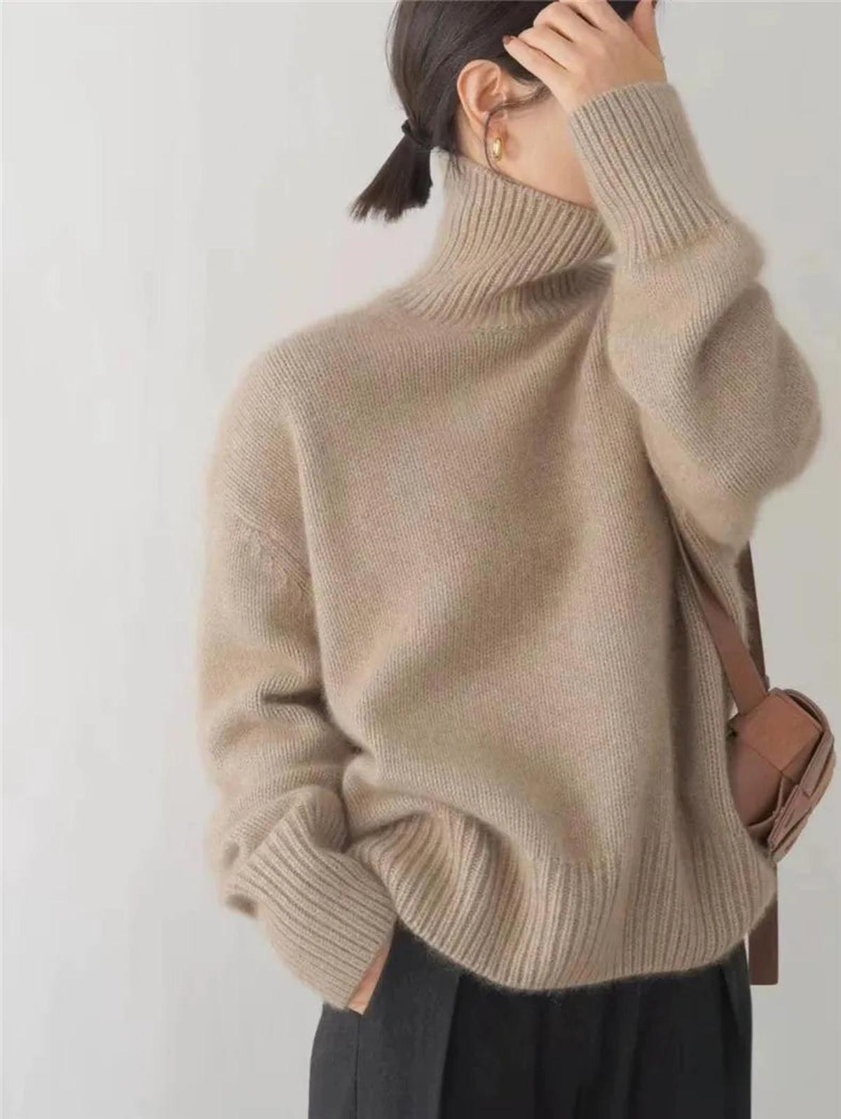 Colette Grace | Pull à col roulé décontracté
