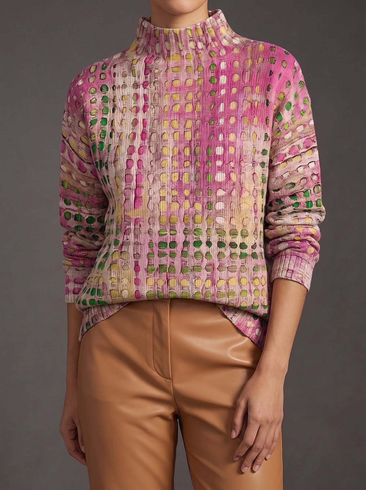 Sorrel | Pull à col roulé texturé