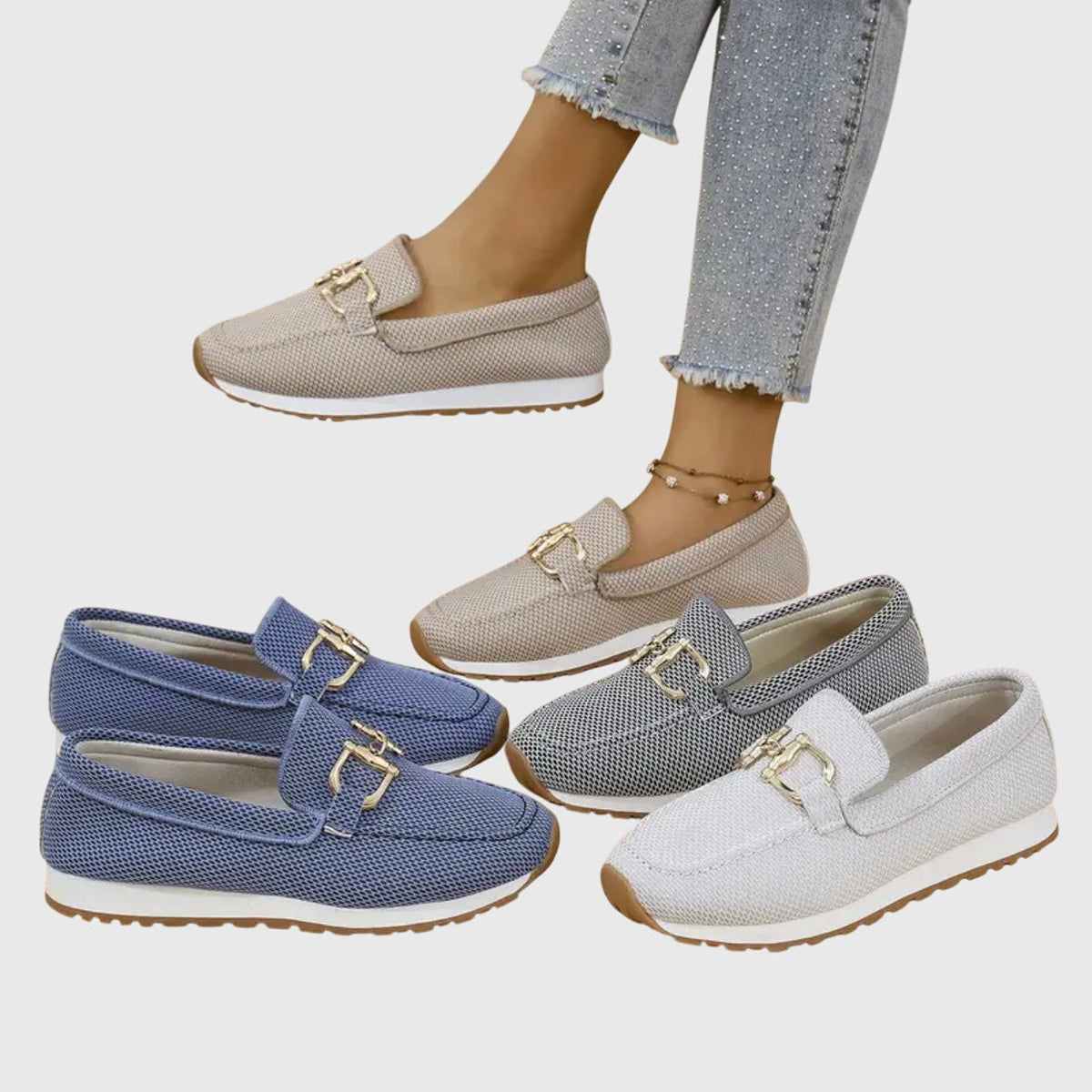 ROUSSEL PARIS | BASKETS MOCASSINS POUR FEMME