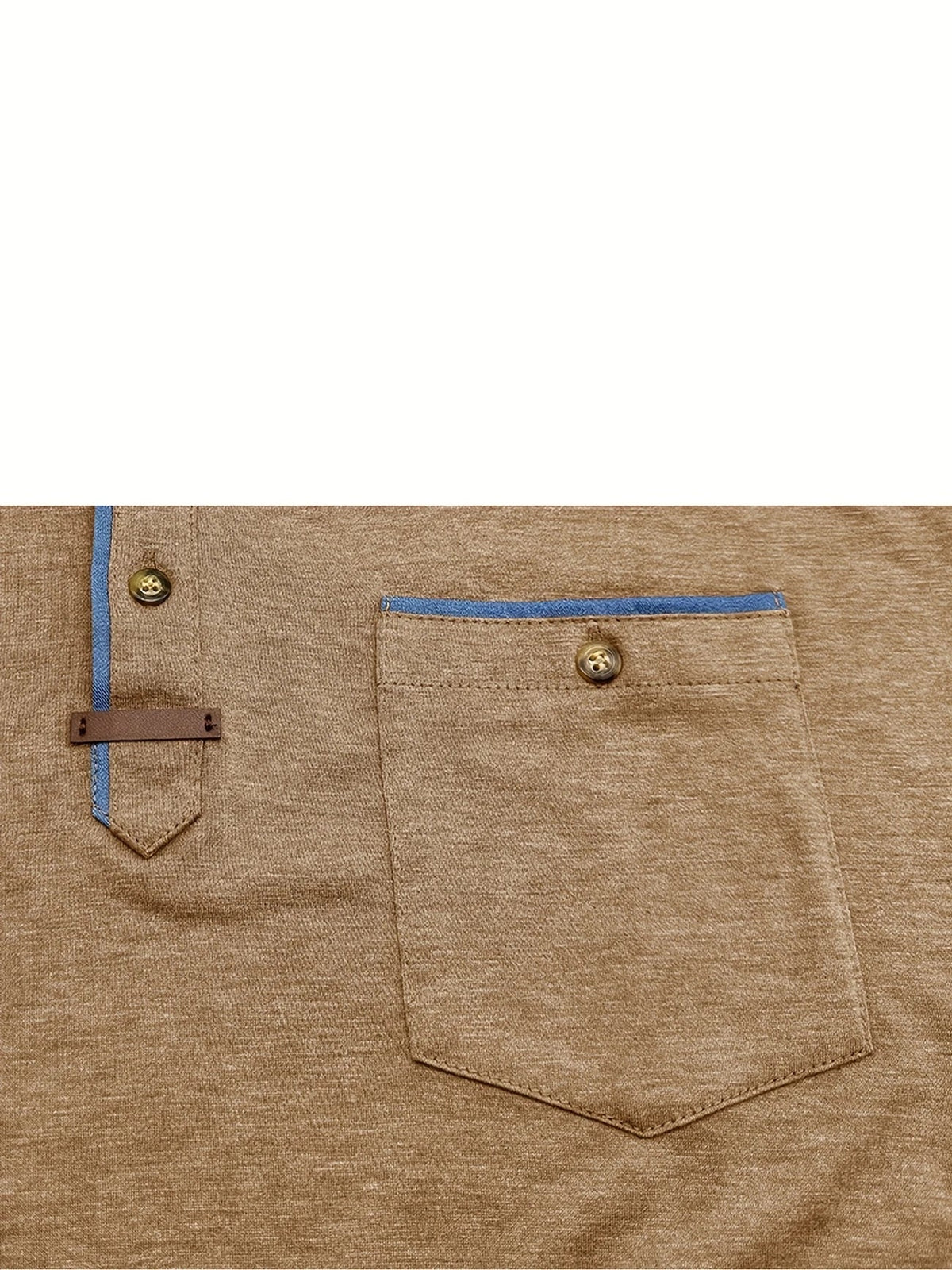Cazel | T-shirt col rond élégant avec poche