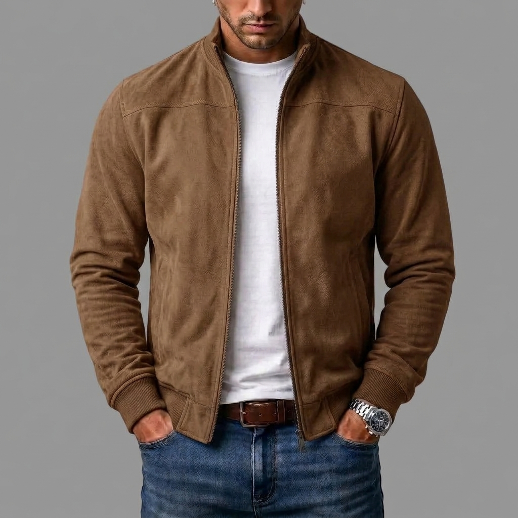 Marco | Veste bomber en daim