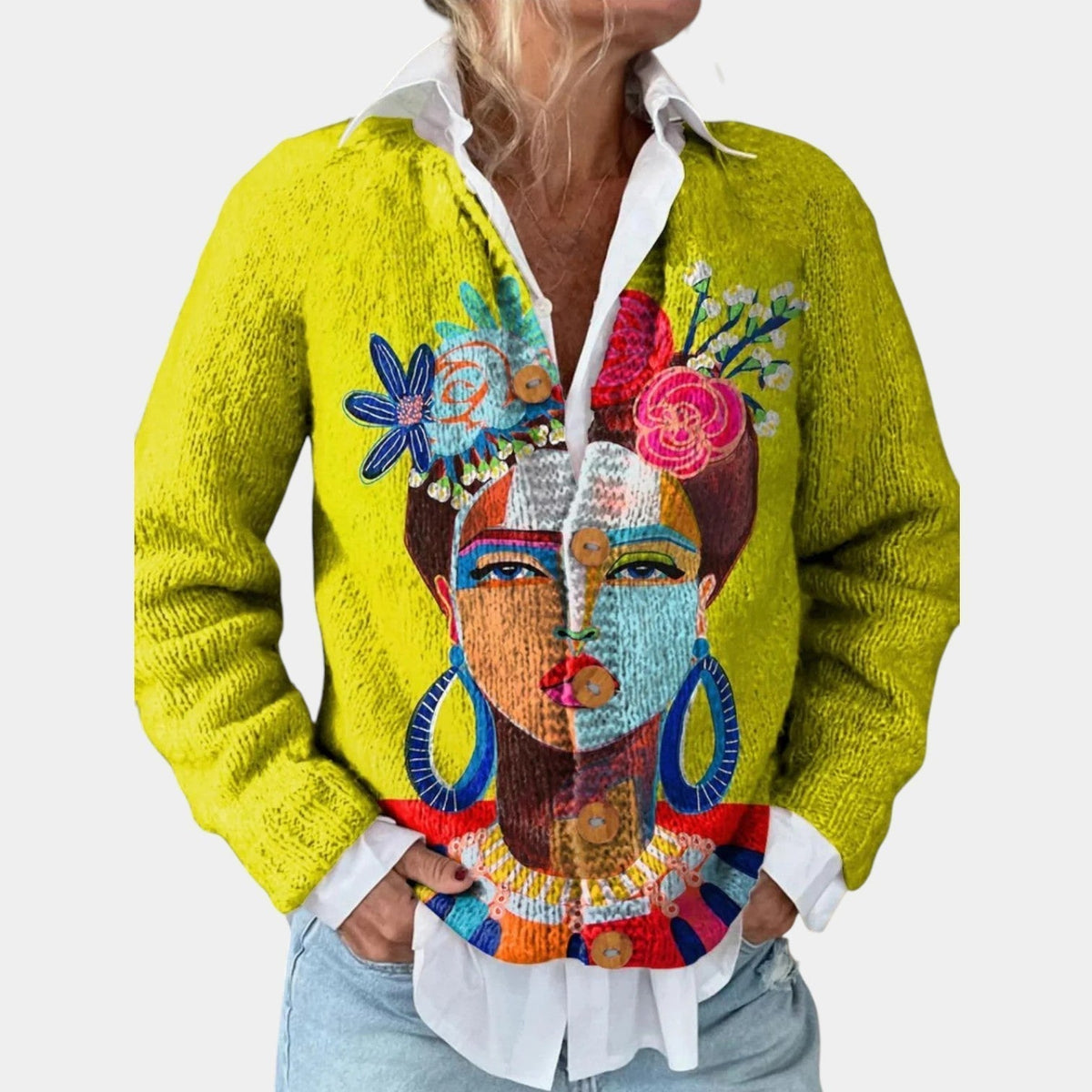 FREDA™ - Cardigan tricoté élégant et douillet