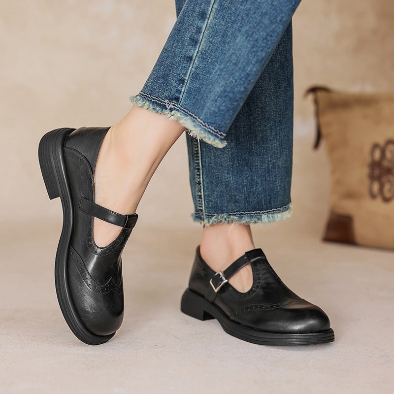 Valmorie - Élégante Chaussure en Cuir