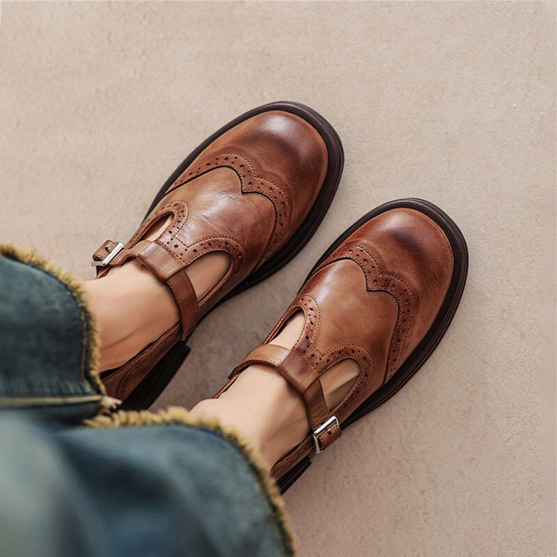 Valmorie - Élégante Chaussure en Cuir