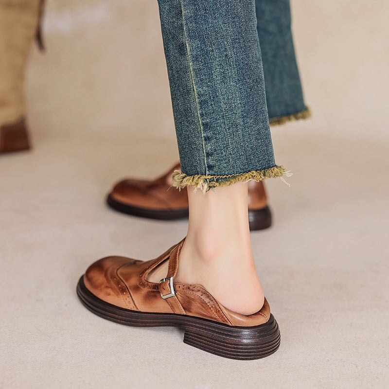 Valmorie - Élégante Chaussure en Cuir