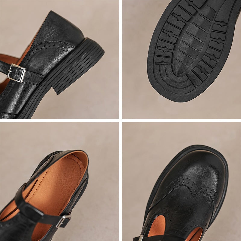 Valmorie - Élégante Chaussure en Cuir