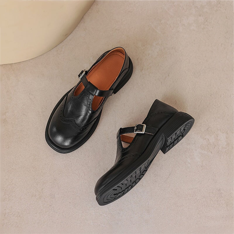 Valmorie - Élégante Chaussure en Cuir