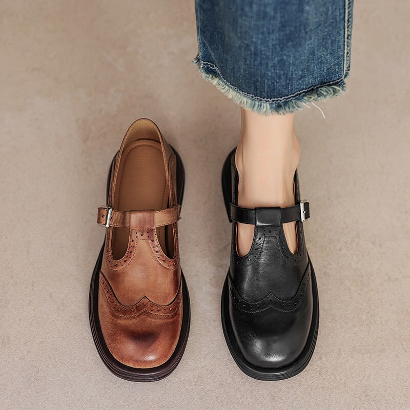 Valmorie - Élégante Chaussure en Cuir