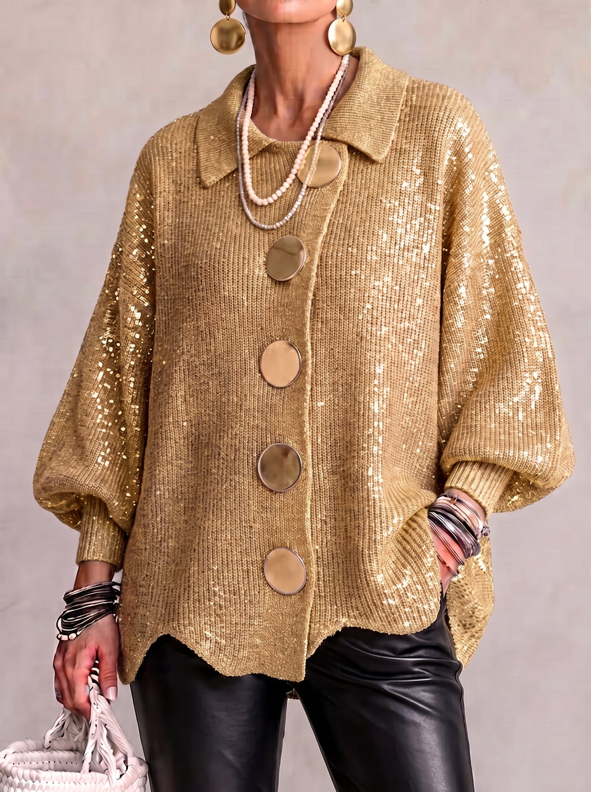 Catherine | Cardigan Oversize Douillet
